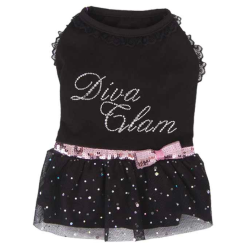 Платье "Diva Glam Party" / чёрное PA-DR 089