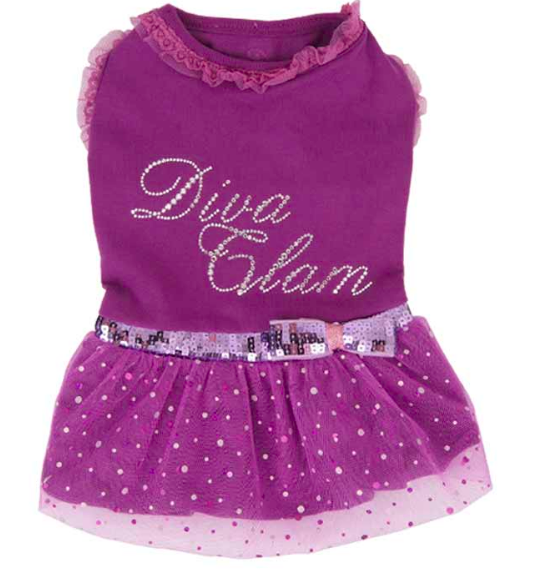 Платье "Diva Glam Party" / фиолетовое PA-DR 089